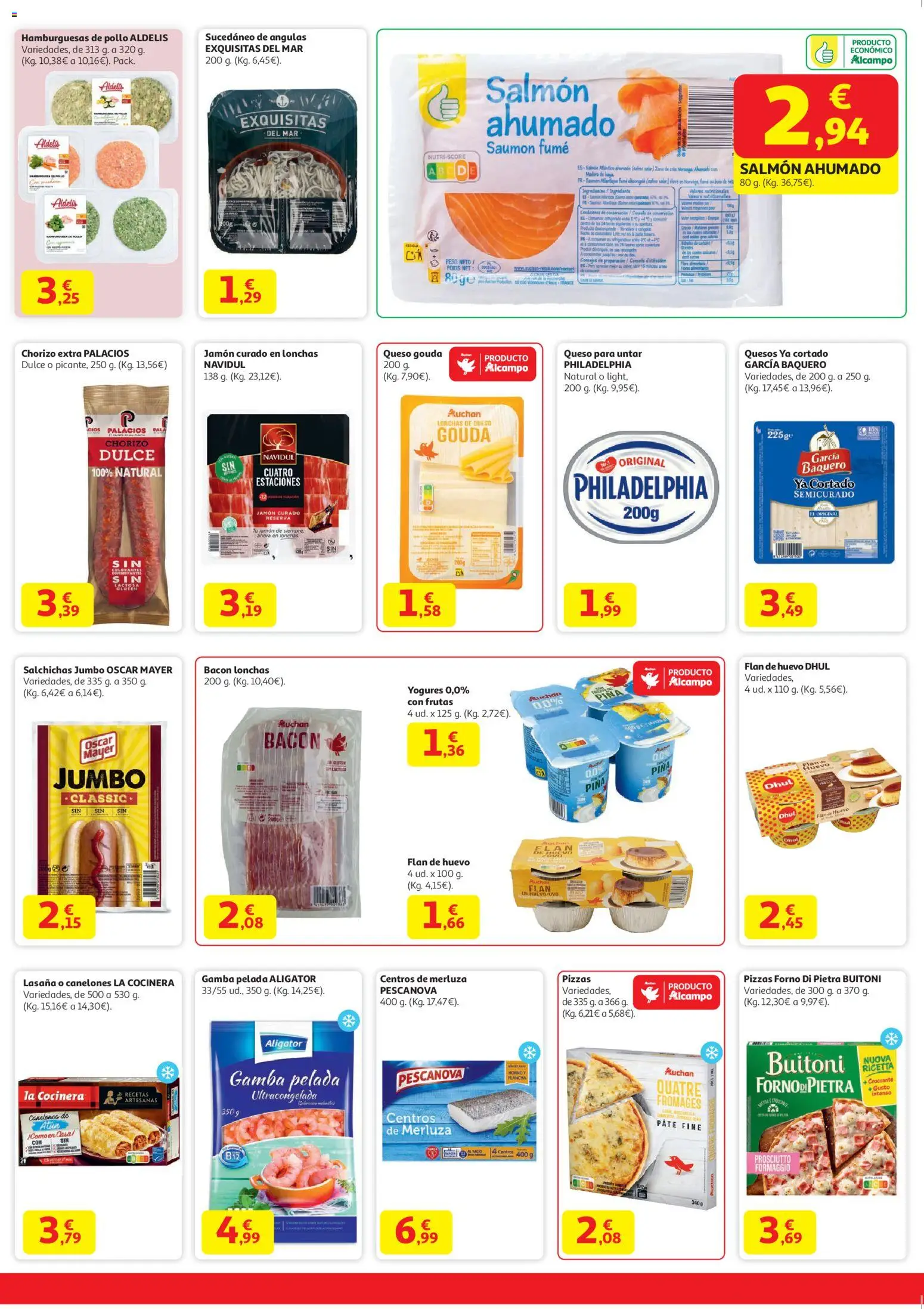 Alcampo - Start Cat │ válido desde el 02.01.2026 | Página: 2 | Productos: Paté, Consola, Queso para untar, Canelones