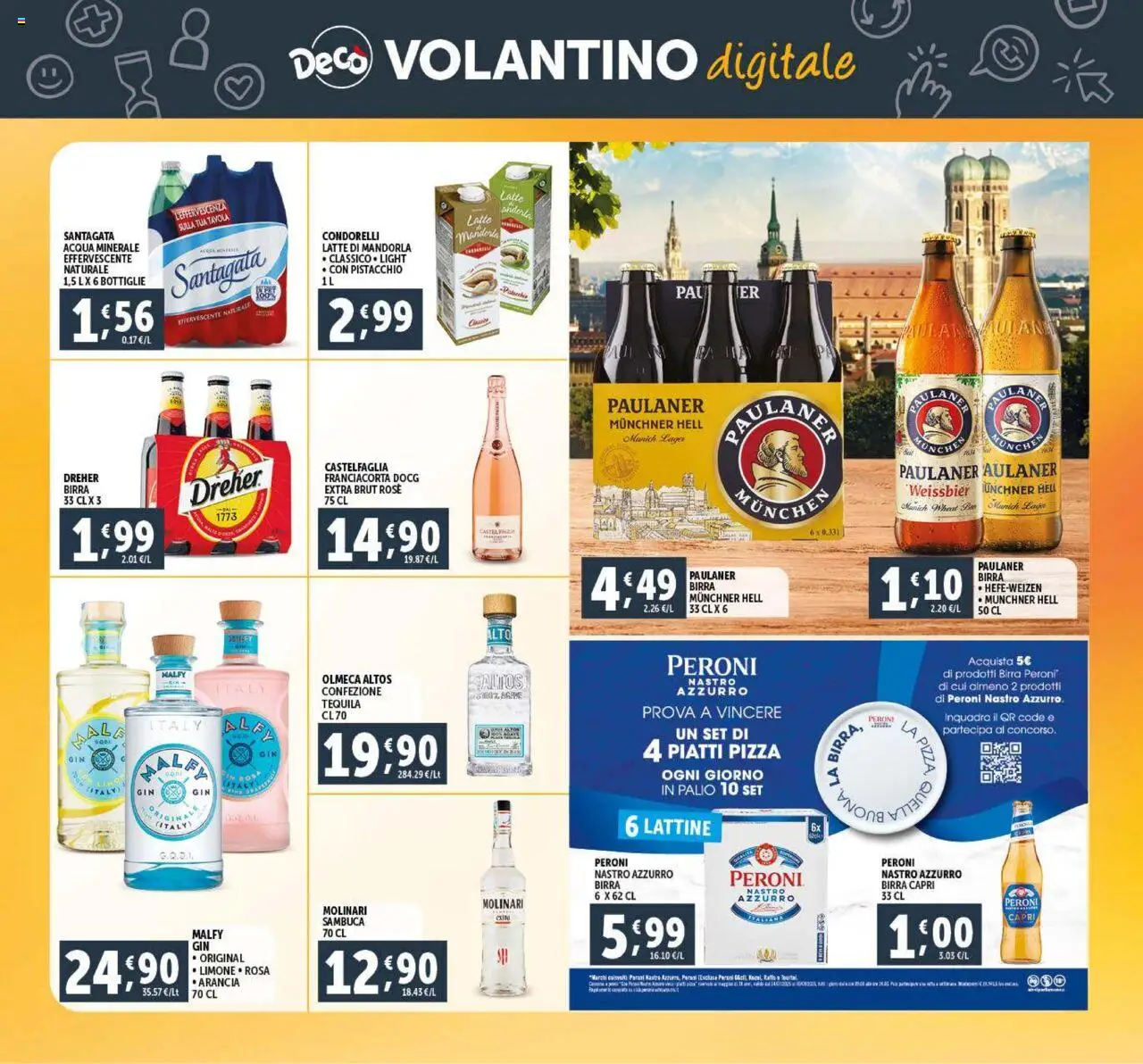 Volantino Decò del 08.07.2025 | Pagina: 27 | Prodotti: Latte, Limone, Tequila, Acqua minerale