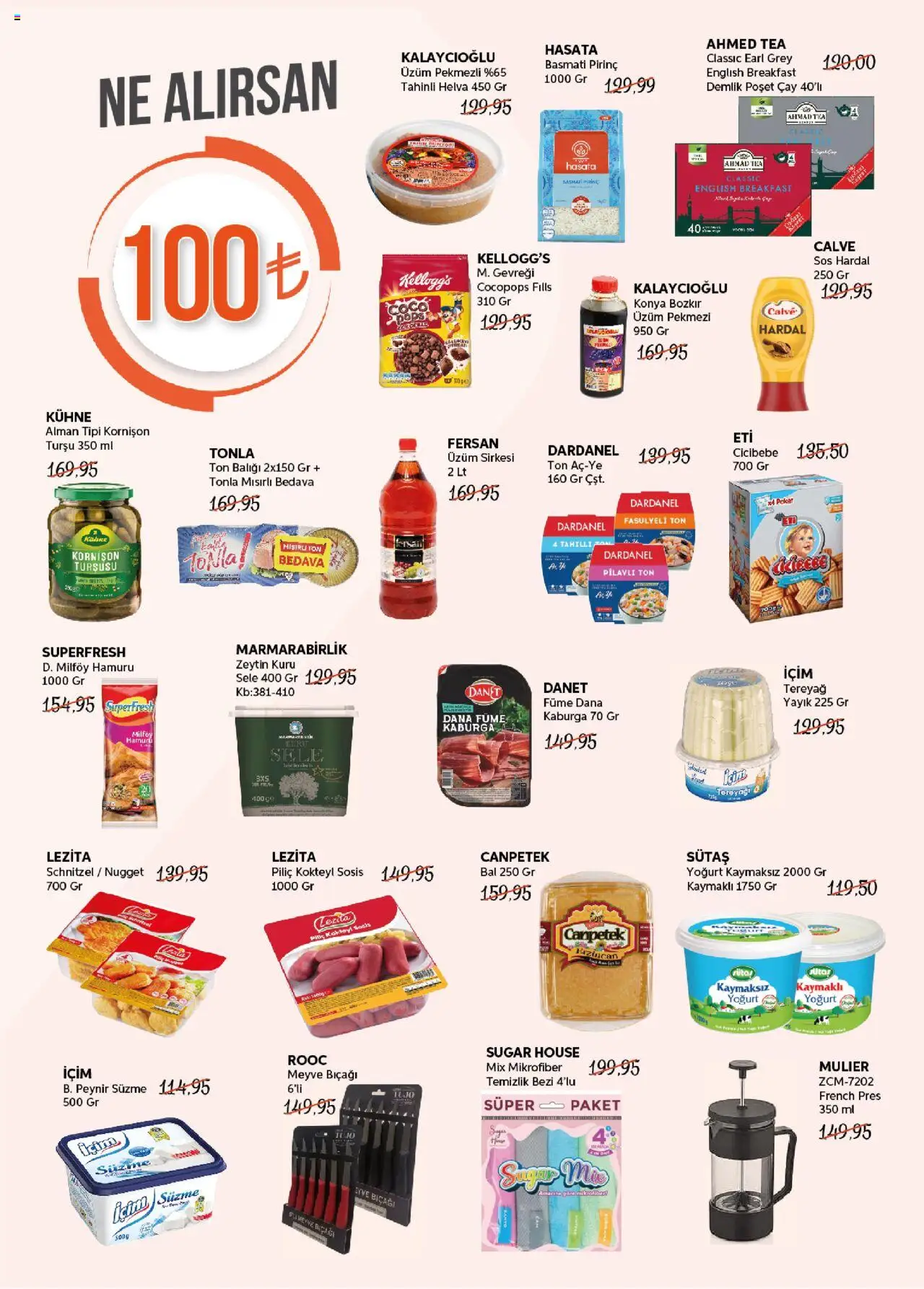 Biçen Market Katalog - 17.10.2025 tarihinden itibaren geçerlidir | Sayfa: 5 | Ürünler: Banyo, Tereyağı, Sosis, Üzüm