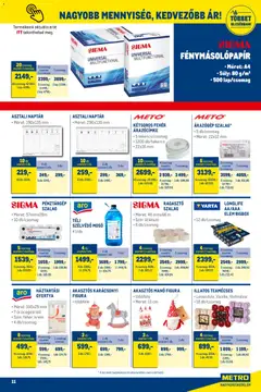 Metro - Élelmiszer és Szezonális katalógus 2025/11 - amely érvényes a következő dátumtól: 02.11.2025 | Oldal: 11