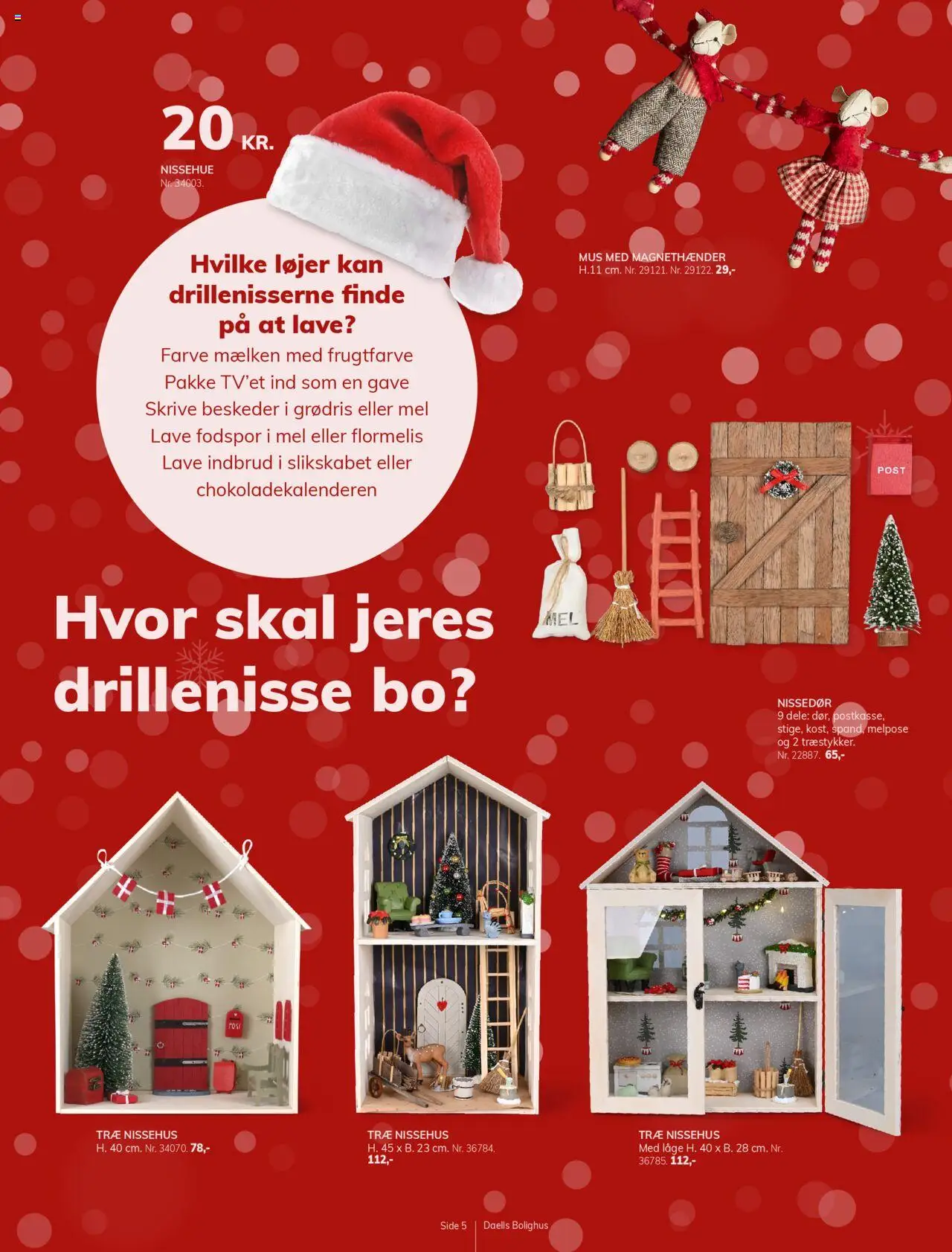 Daells Bolighus tilbudsavis – gyldig fra 14.10.2025 | Side: 5 | Produkter: Mel, Flormelis, Mus, Søm