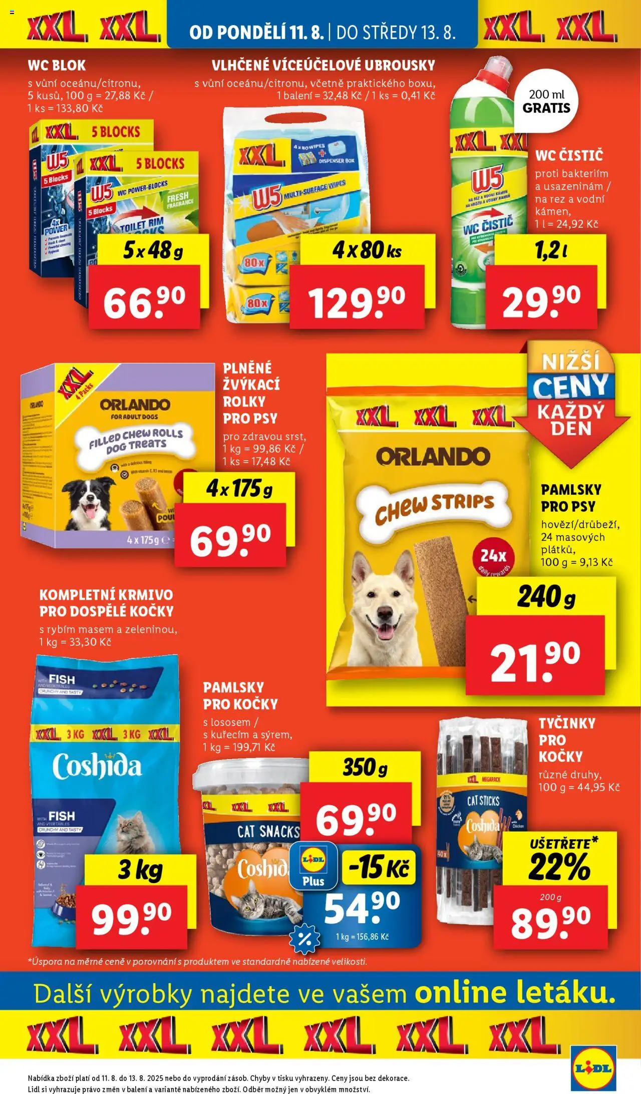 Lidl leták od 11.08.2025 | Strana: 21 | Produkty: Box, Wc, W5, Wc čistič