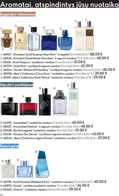 Oriflame leidinys galioja nuo 31.12.2025 | Puslapis: 80 | Prekių: Kvapusis vanduo, Kvepalai, Tualetinis vanduo