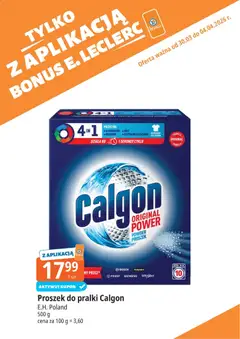 Pogląd oferty "E.Leclerc gazetka - Radom kupony dodatkowe" - ważna od 30.03.2026 | Strona: 15 | Produkty: Calgon