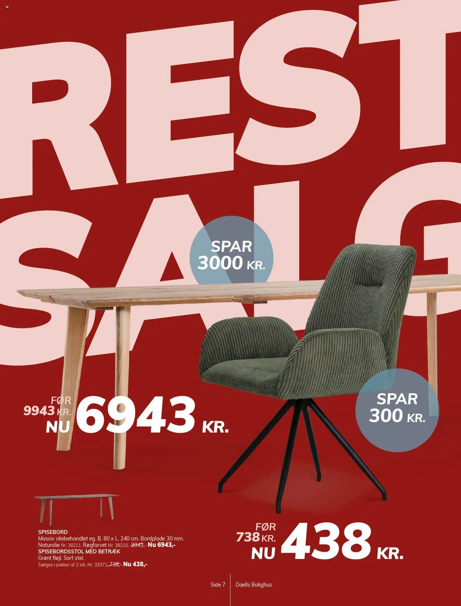 Daells Bolighus tilbudsavis – gyldig fra 26.12.2025 | Side: 7