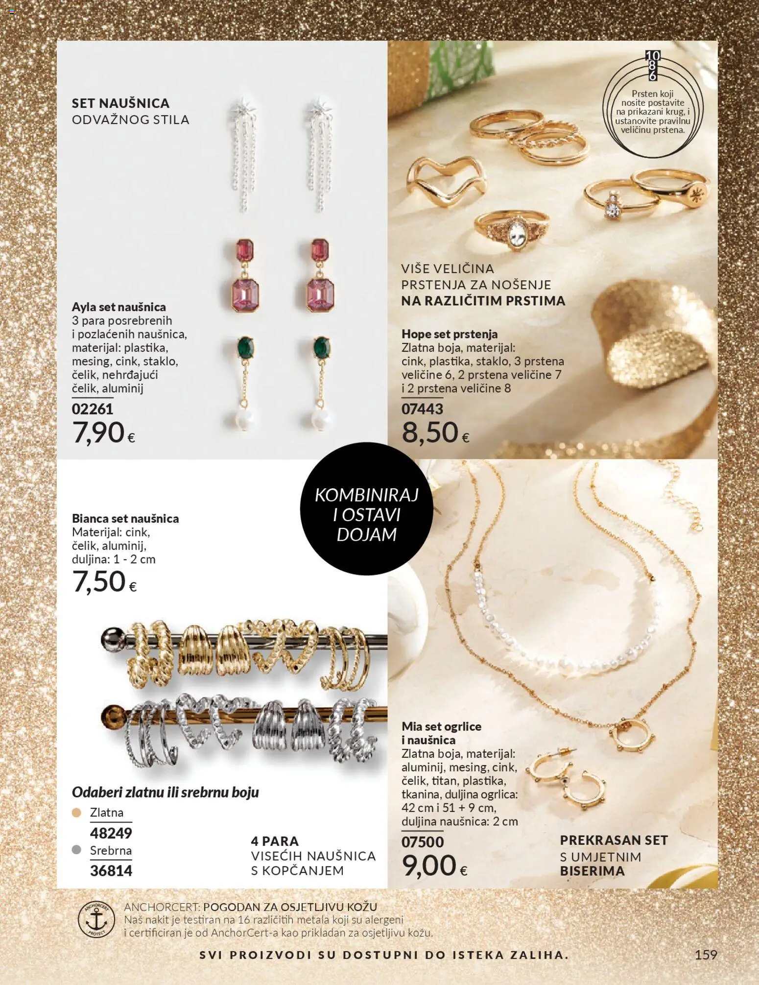 Avon katalog | vrijedi od 01.12.2025 | Stranica: 163 | Proizvodi: Prsten, Ogrlica