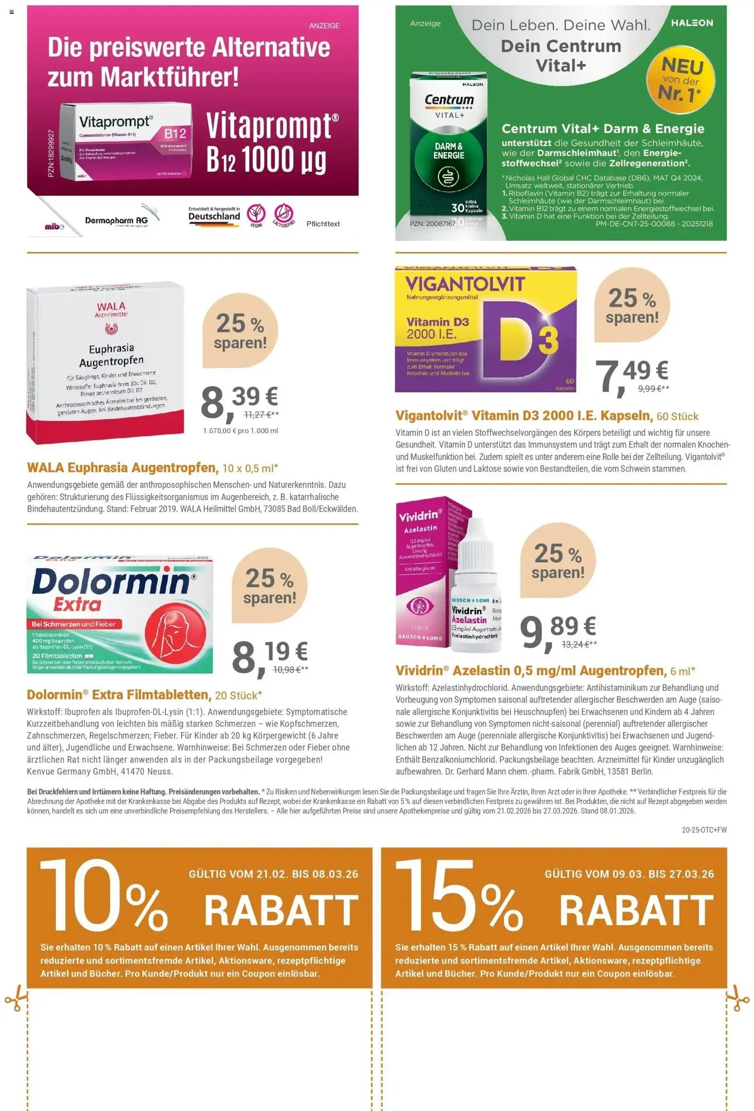 Angebote - Ihre Apotheke vor Ort: Jetzt alle Angebote auch online entdecken! – gültig ab 20.02.2026 | Seite: 5 | Produkte: Bad