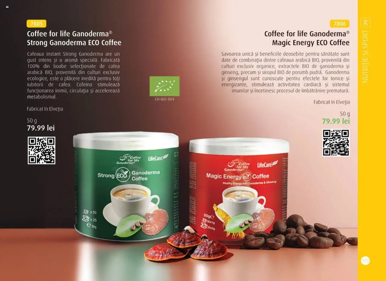 Life Care catalog - Aprilie/Octombrie – valabil de la 01.04.2025 | Pagină: 177 | Produse: Şerit ödül, Cafea, Porumb