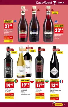Pogląd oferty "Winiarnia Zamojska, 750 ml, szlachetny agrest, wiśnia" - ważna od 26.01.2026 | Strona: 15