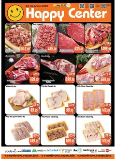 20.12.2025 tarihinden itibaren geçerli olan Happy Center kataloğu önizlemesi