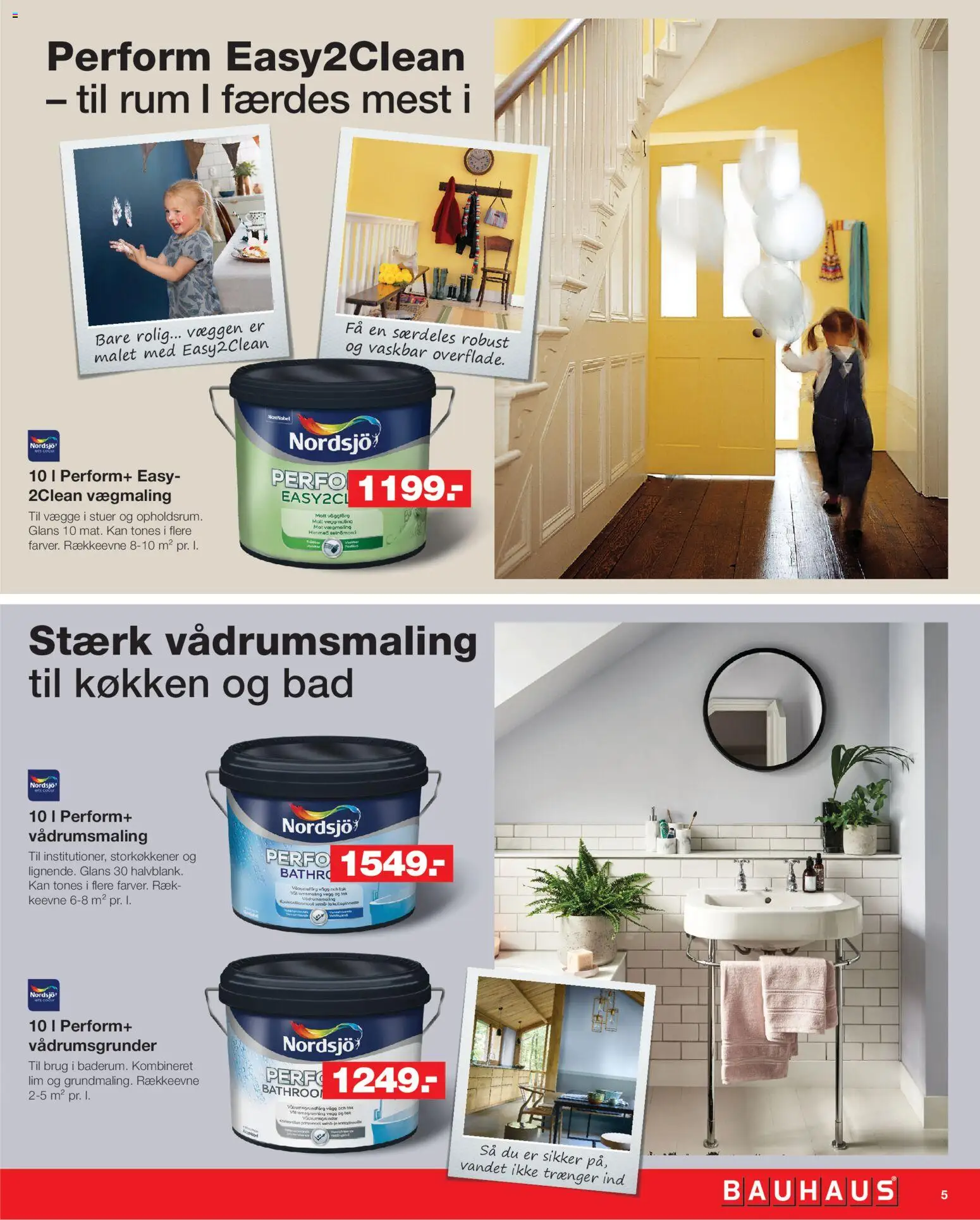 Bauhaus tilbudsavis – gyldig fra 31.10.2025 | Side: 5 | Produkter: Bad