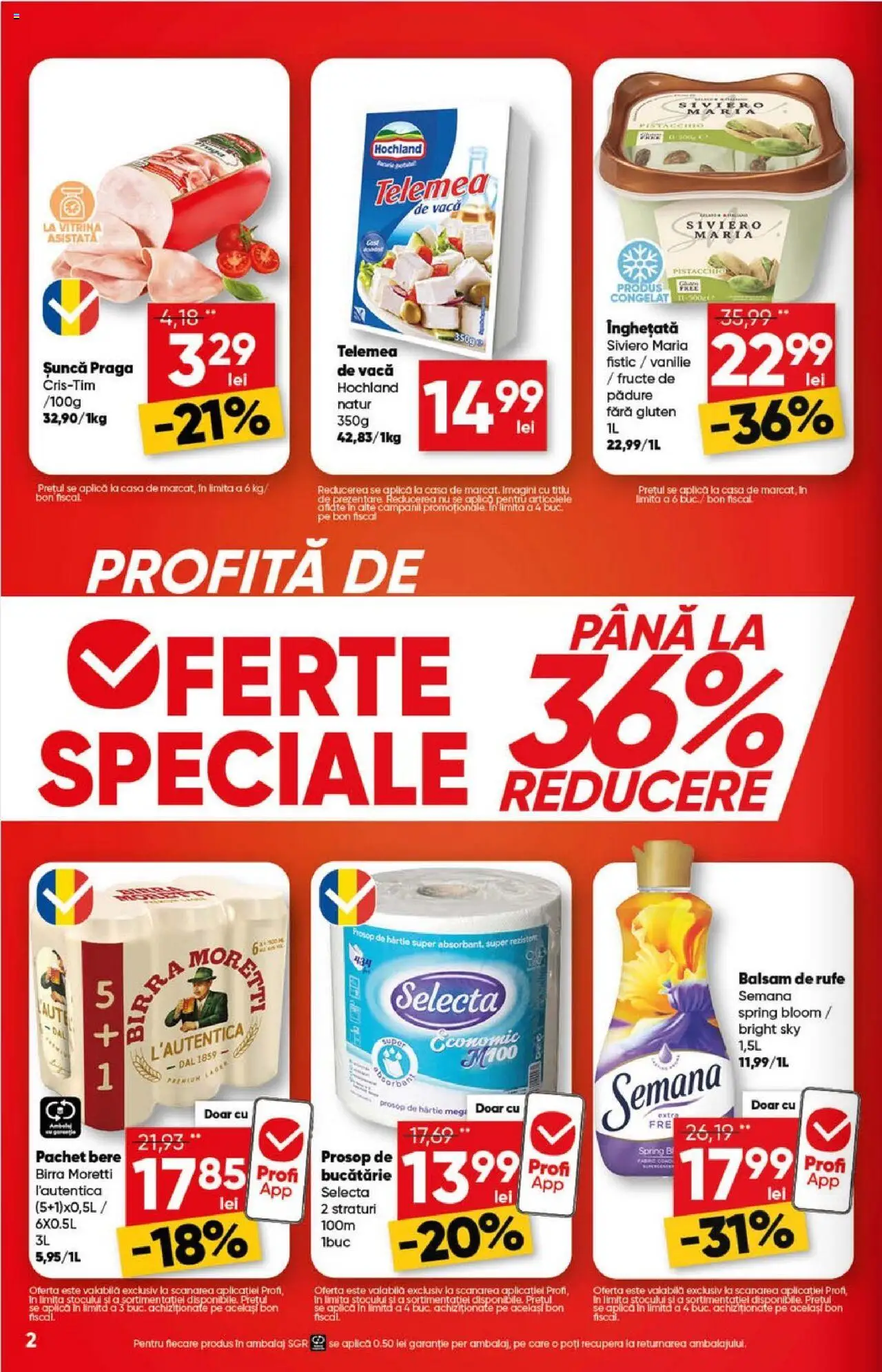 Catalog Profi Loco – valabil de la 09.07.2025 | Pagină: 2 | Produse: Vitrină, Balsam, Șuncă, Înghețată