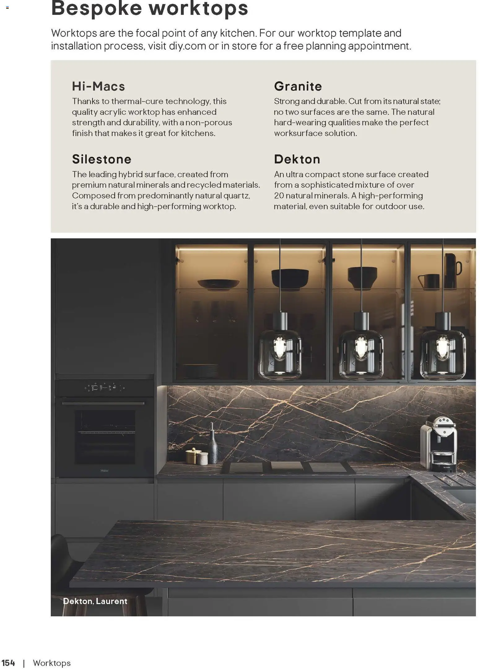 {H1} | Page: 154 | Products: Worktop