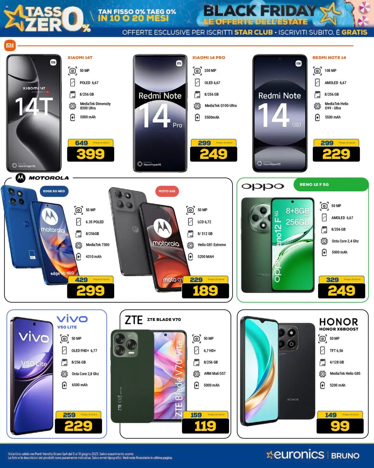 Volantino Euronics del 05.06.2025 | Pagina: 4 | Prodotti: Xiaomi
