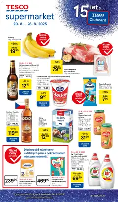 Náhled letáku Tesco leták - Supermarket od 20.08.2025