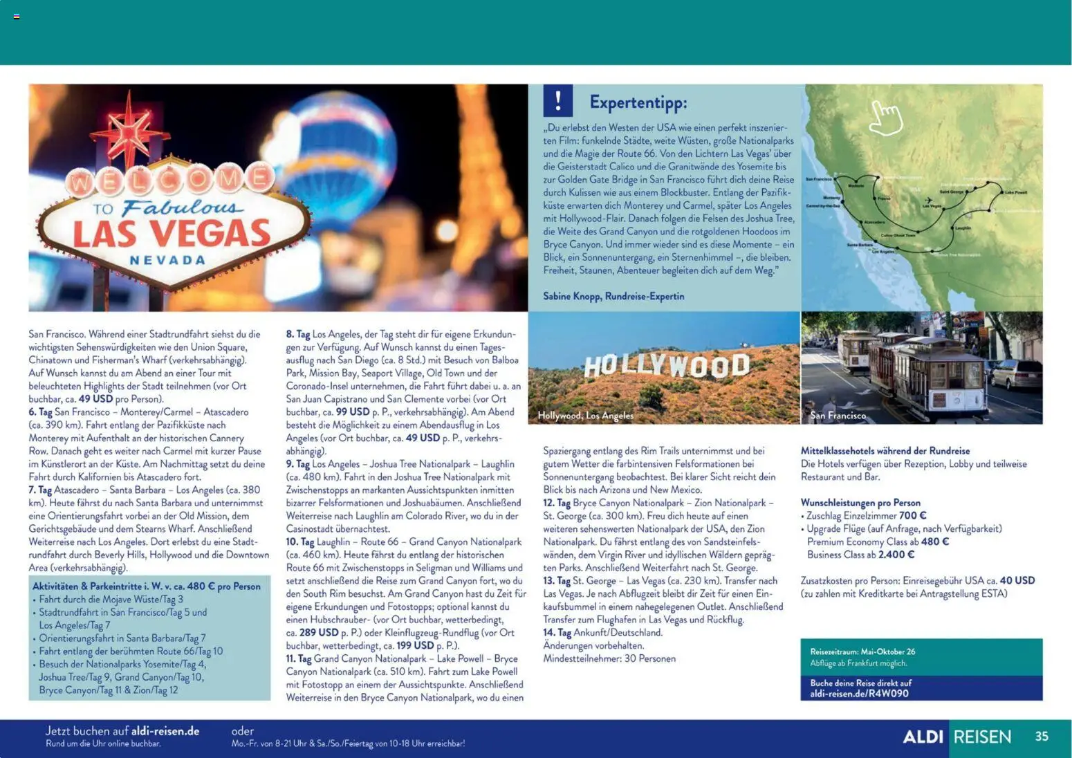 Aldi Reisen Unsere Traumreisen – gültig ab 01.01.2026 | Seite: 35