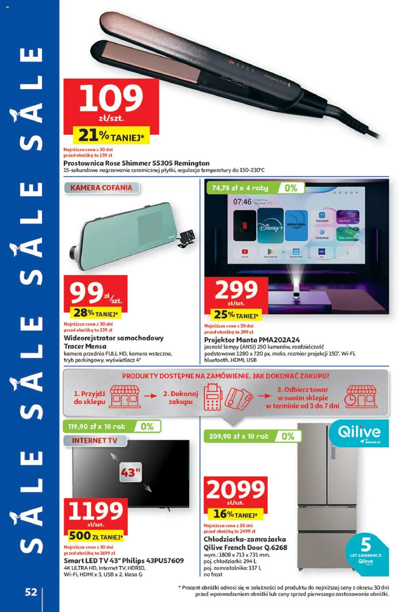 Auchan Gazetka - Jak Pragnę Lata Hipermarket od 20.06.2025 | Strona: 56 | Produkty: USB, Prostownica