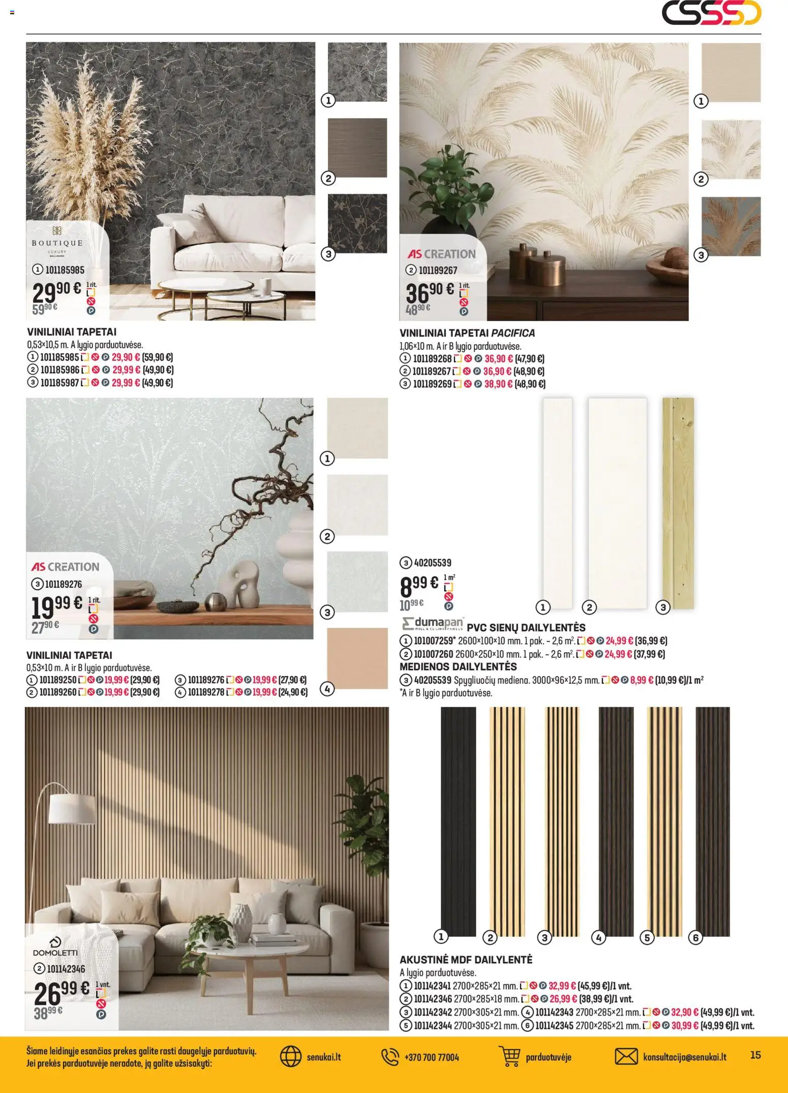 Senukai akcijos nuo 04.02.2026 | Puslapis: 15