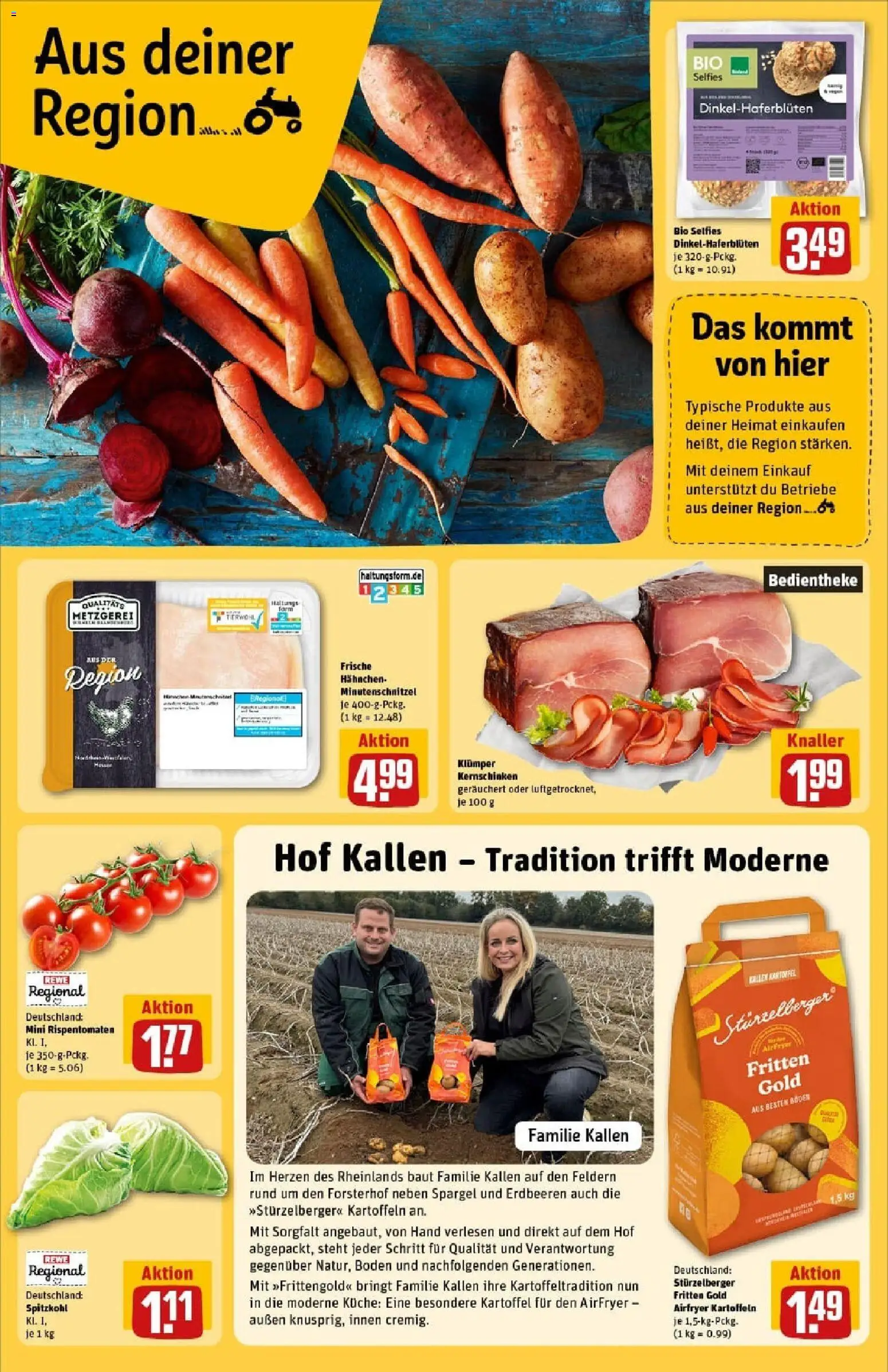 Rewe prospekt Erkelenz	 – gültig ab 26.10.2025 | Seite: 26 | Produkte: Küche, Spargel, Kartoffeln, Erdbeeren