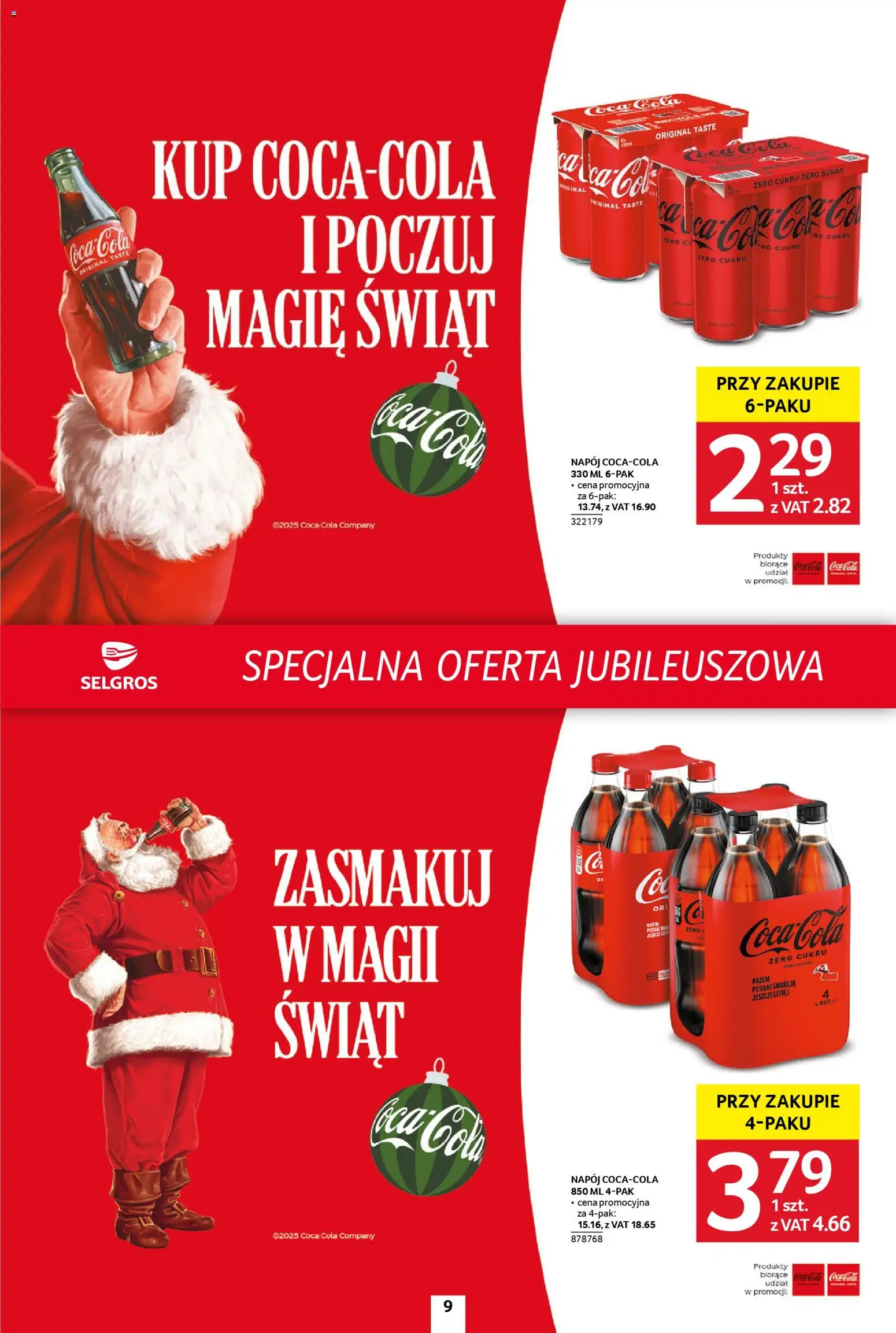 Selgros cash&carry Gazetka - Specjalna oferta jubileuszowa od 06.11.2025 | Strona: 9