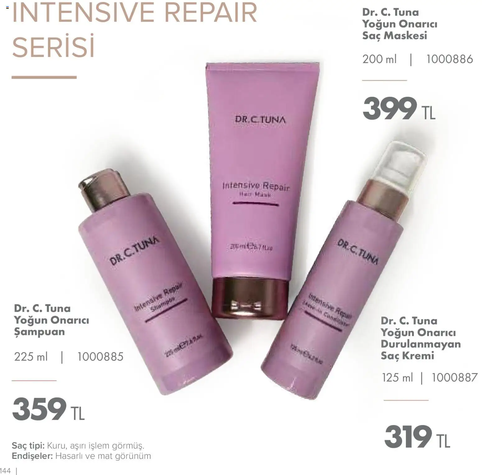 Farmasi Katalog - 01.11.2025 tarihinden itibaren geçerlidir | Sayfa: 144