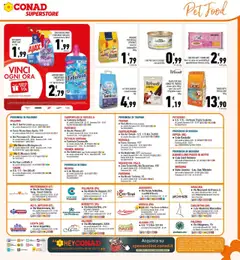 Volantino Conad del 13.08.2025 | Pagina: 31 | Prodotti: Pollo, Tè, Sgrassatore, Bagno