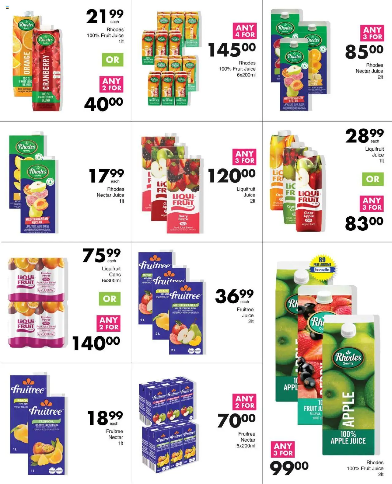 New Save catalogue – valid from 25.09.2025 | Page: 44 | Products: Juice, Fruit, Mango, Peach