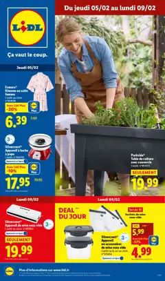 LIDL - Prévisualisation de LIDL catalogue les bonnes affaires de la semaine valide à partir de 05.02.2026