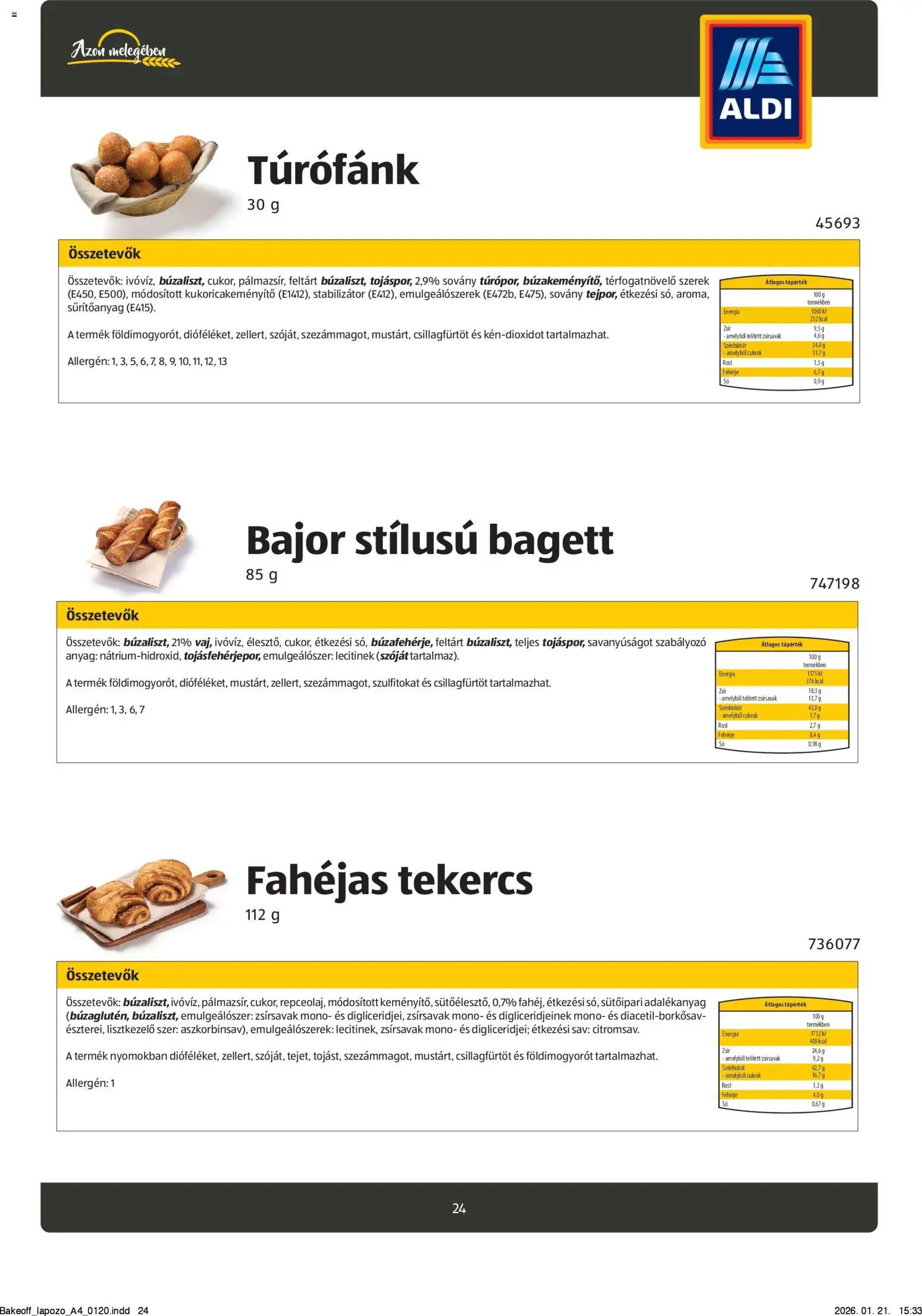 Aldi akciós ujság - amely érvényes a következő dátumtól: 26.08.2024 | Oldal: 24 | Termékek: Sűrített tej, Tej, Kakaópor, Só