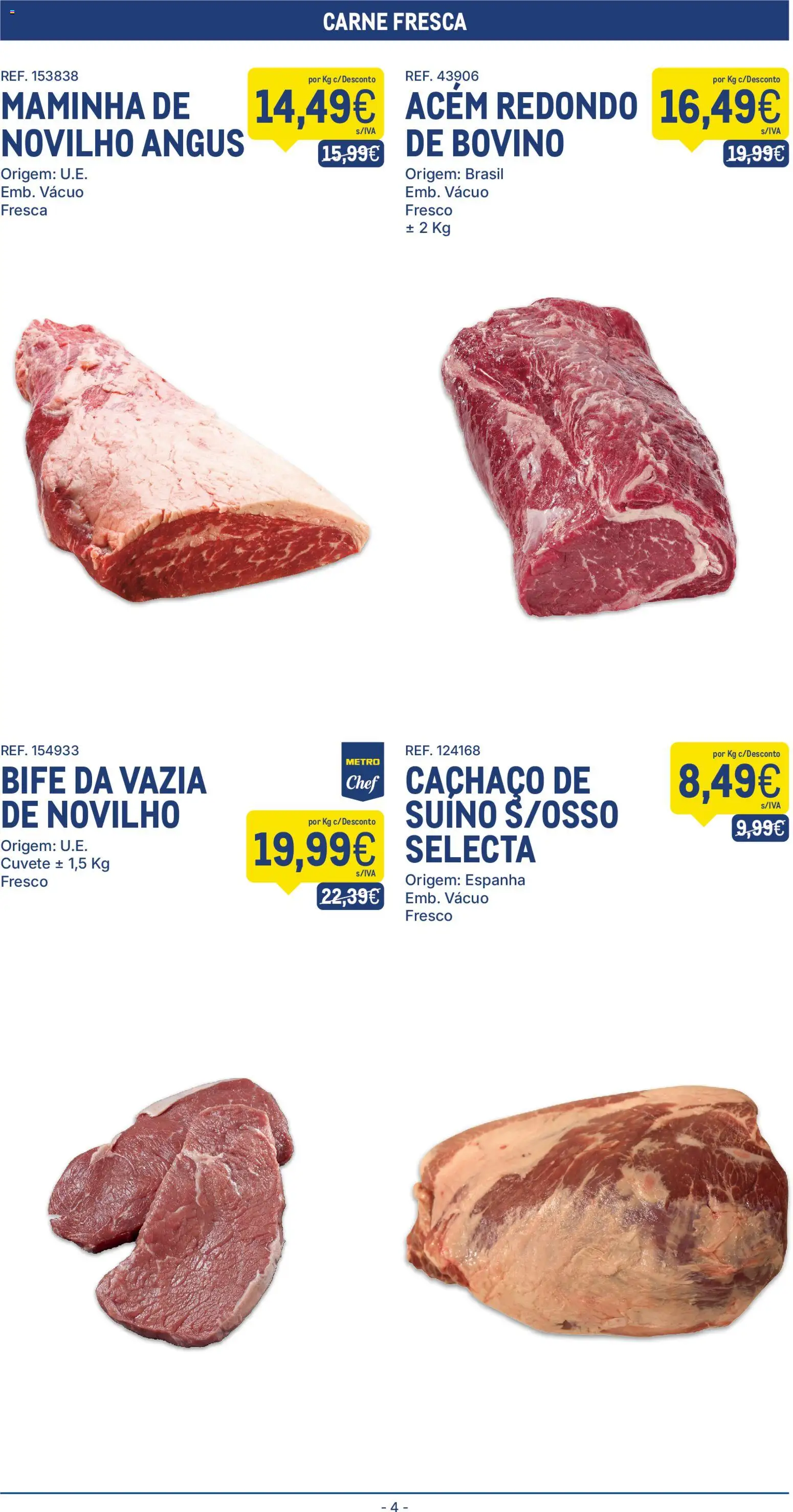 Makro folheto │ válido de 23.12.2025 | Página: 4 | Produtos: Carne