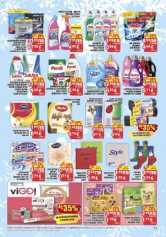 Преглед на CBA брошура Бургас - Офертите са валидни от 11.12.2025 | Страница: 15 | Продукти: Таблетки, Тоалетна хартия, Съдомиялна, Хартия