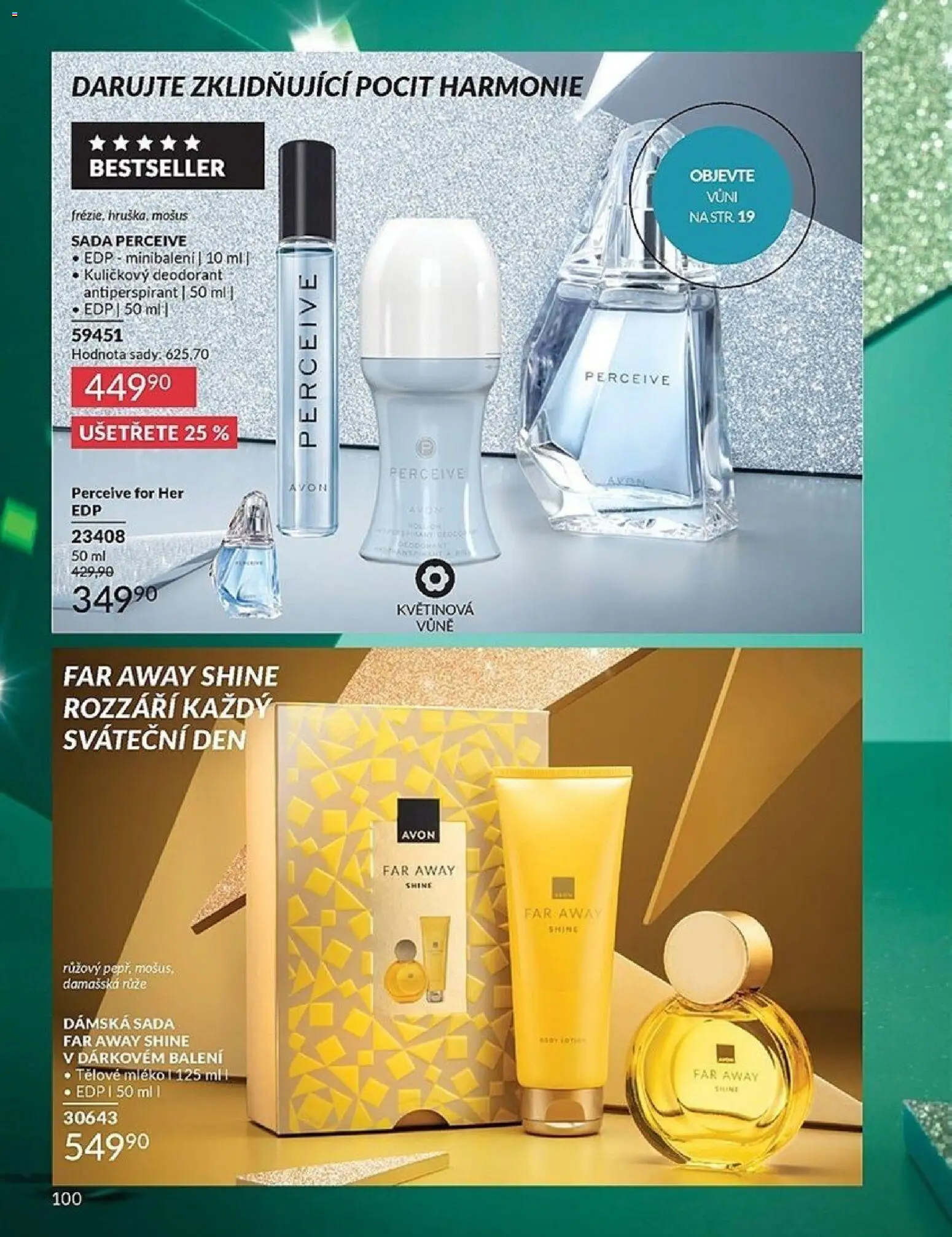 Avon Black Friday od 01.11.2025 | Strana: 100 | Produkty: Tělové mléko, Deodorant, Antiperspirant, Mléko