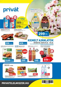 PRIVÁT akciós újság - amely érvényes a következő dátumtól: 16.04.2026