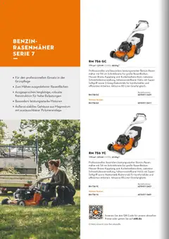 STIHL Katalog ab 01.01.2025 gültig | Seite: 172 | Produkte: Rasenmäher