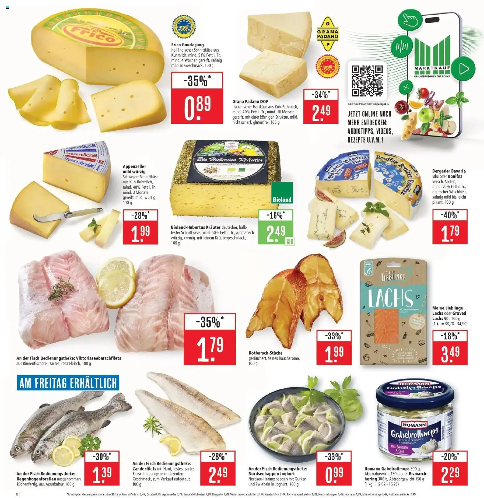Marktkauf - Marktkauf: Wochenangebote – gültig ab 11.01.2026 | Seite: 12 | Produkte: Joghurt, Lachs, Fleisch, Gurken