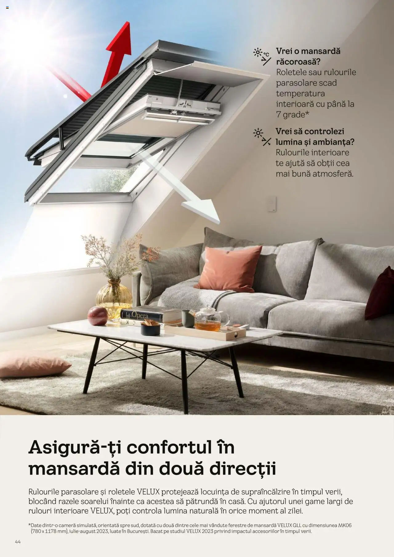 Catalog Velux – valabil de la 25.02.2025 | Pagină: 44 | Produse: Tavuk suyu, Cameră