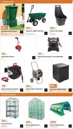 Pré-visualização BricoMarché - Catálogo Jardim Outono Inverno válido de 02.10.2025 | Página: 11 | Produtos: Porta, Torneira, Mangueira, Caixa