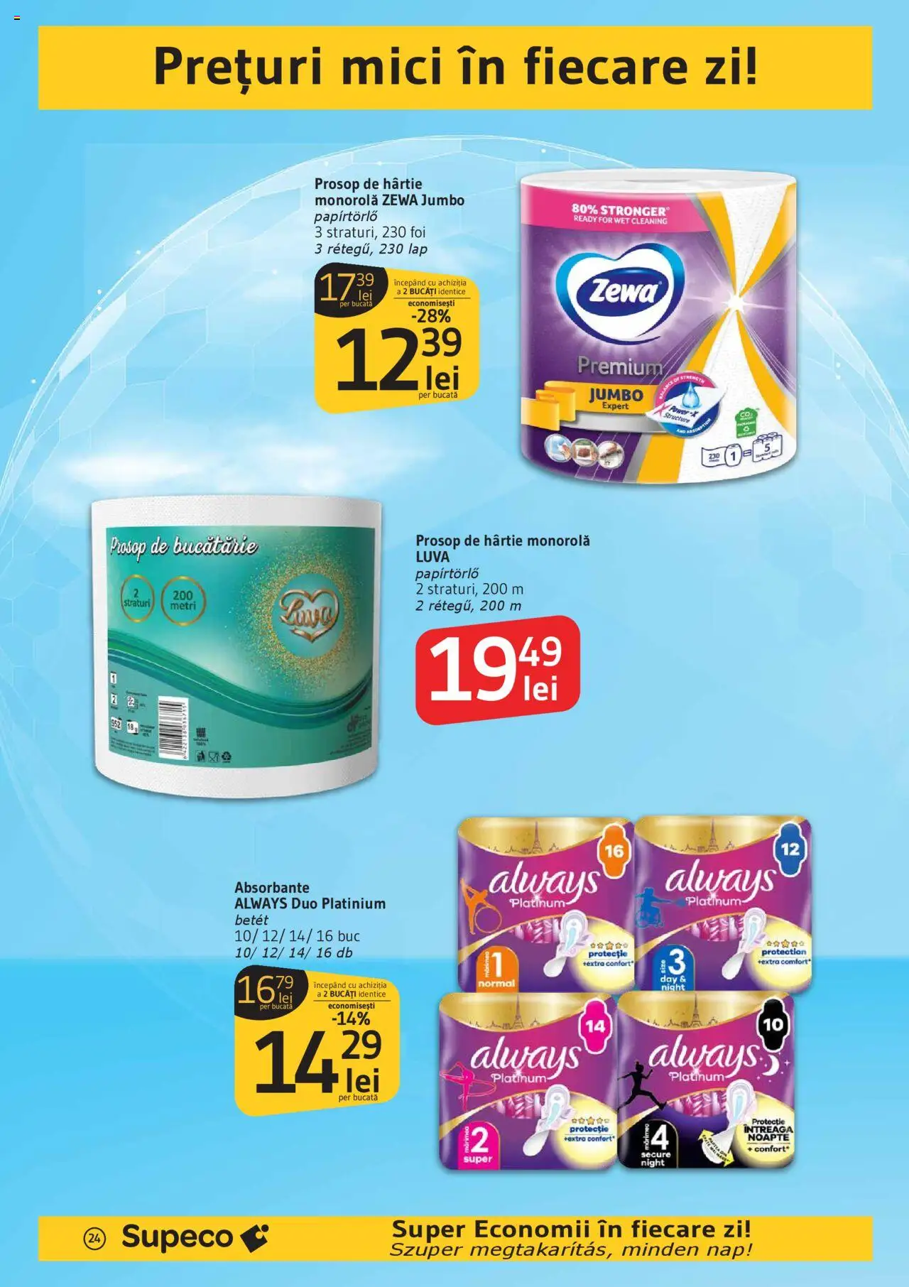 Catalog Supeco Bilingv – valabil de la 21.08.2025 | Pagină: 24 | Produse: Bucătărie, Mici, Absorbante