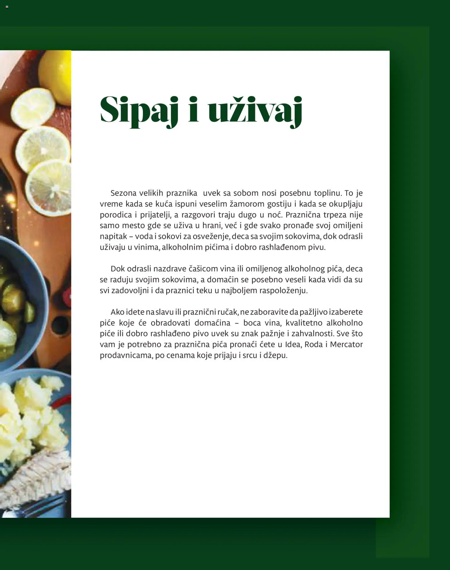 Idea katalog - važi od 11.12.2025 | Strana: 179 | Proizvode: Sto, Voda, Pica, Pivo