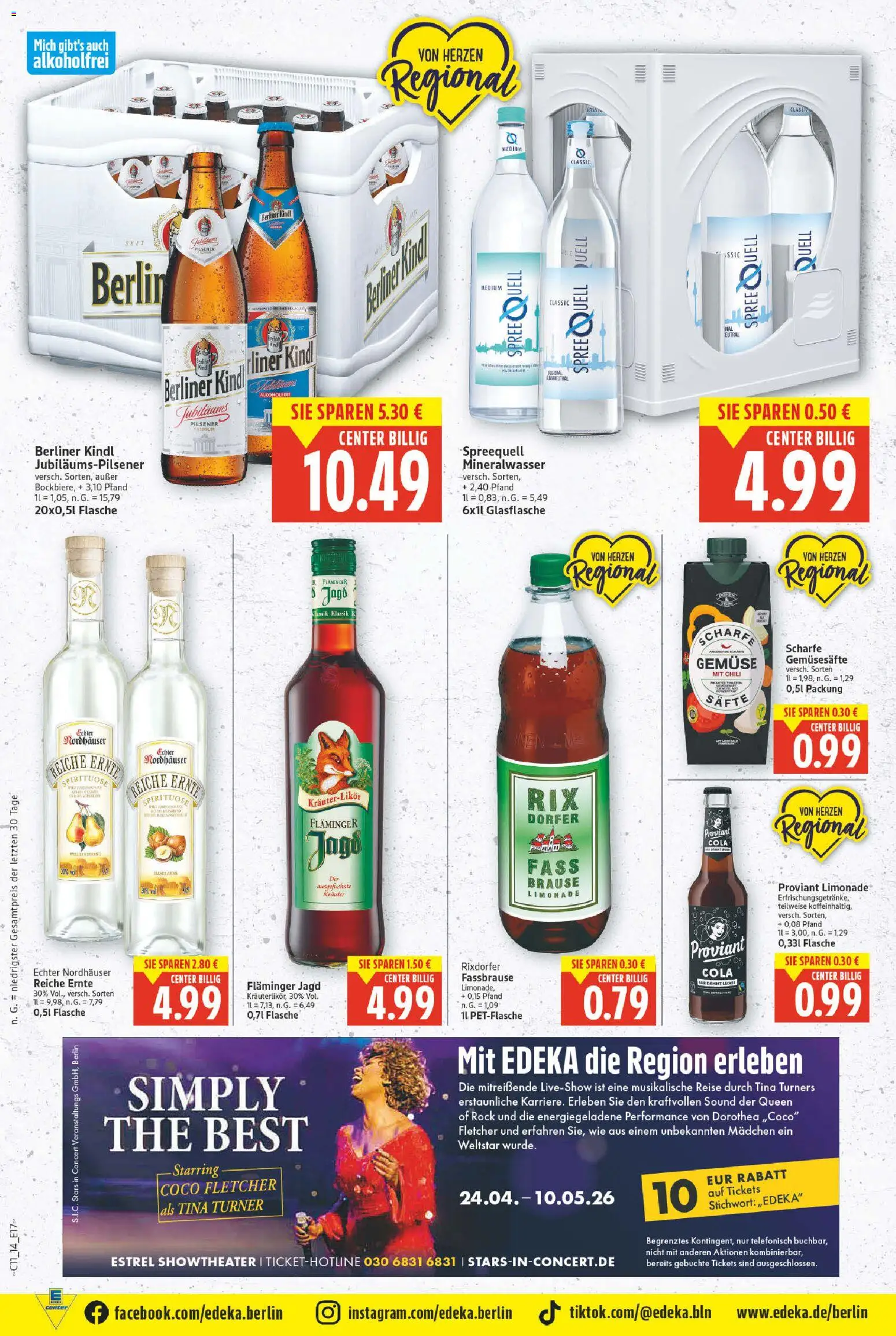 E center Prospekt 	 – gültig ab 09.03.2026 | Seite: 16 | Produkte: Limonade, Tomaten, Gemüse, Chili