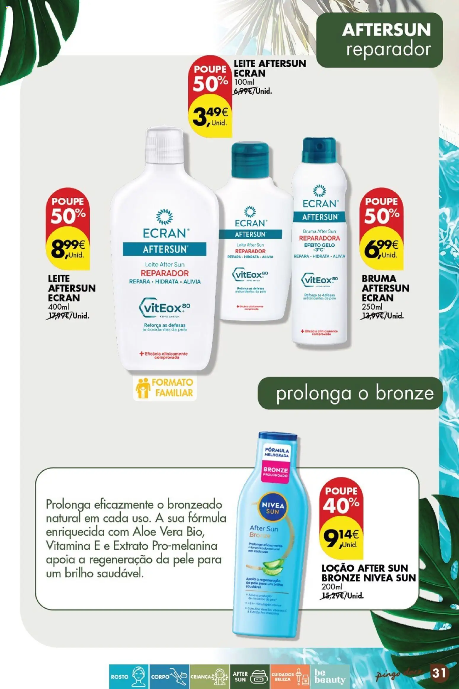 Pingo Doce Catálogo de solares 2026 │ válido de 24.03.2026 | Página: 31 | Produtos: Leite