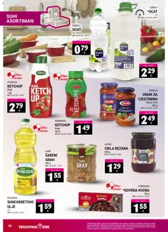 Trgovina Krk katalog | vrijedi od 16.09.2025 | Stranica: 10 | Proizvodi: Alkoholni ocat, Podravka, Ocat, Umak