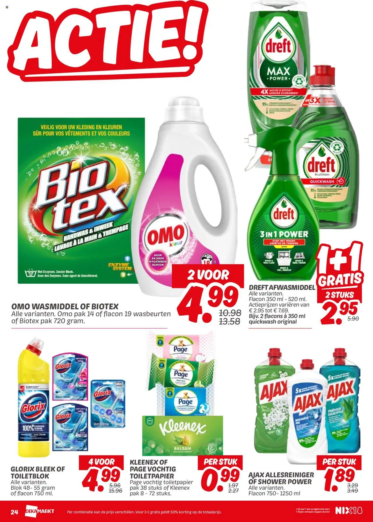  | Pagina: 24 | Producten: Allesreiniger, La, Toiletpapier, Alcohol