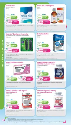 Kulcs Patika akciós újság - amely érvényes a következő dátumtól: 01.03.2026 | Oldal: 14