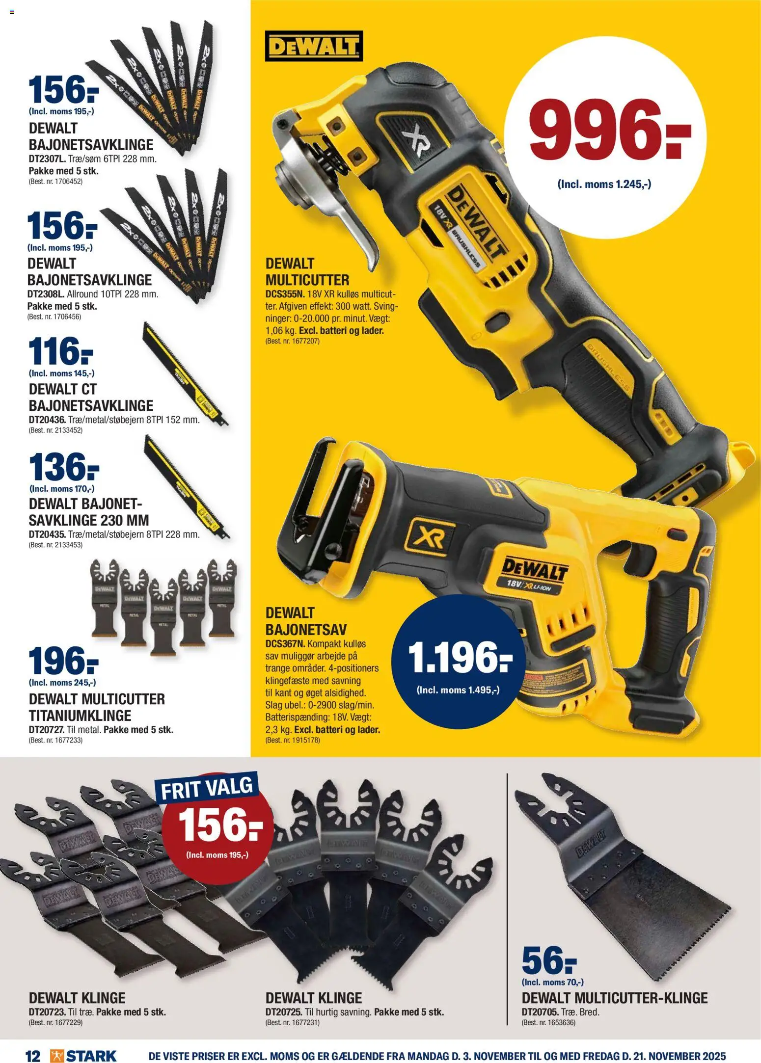 Stark tilbudsavis – gyldig fra 03.11.2025 | Side: 12 | Produkter: Batteri
