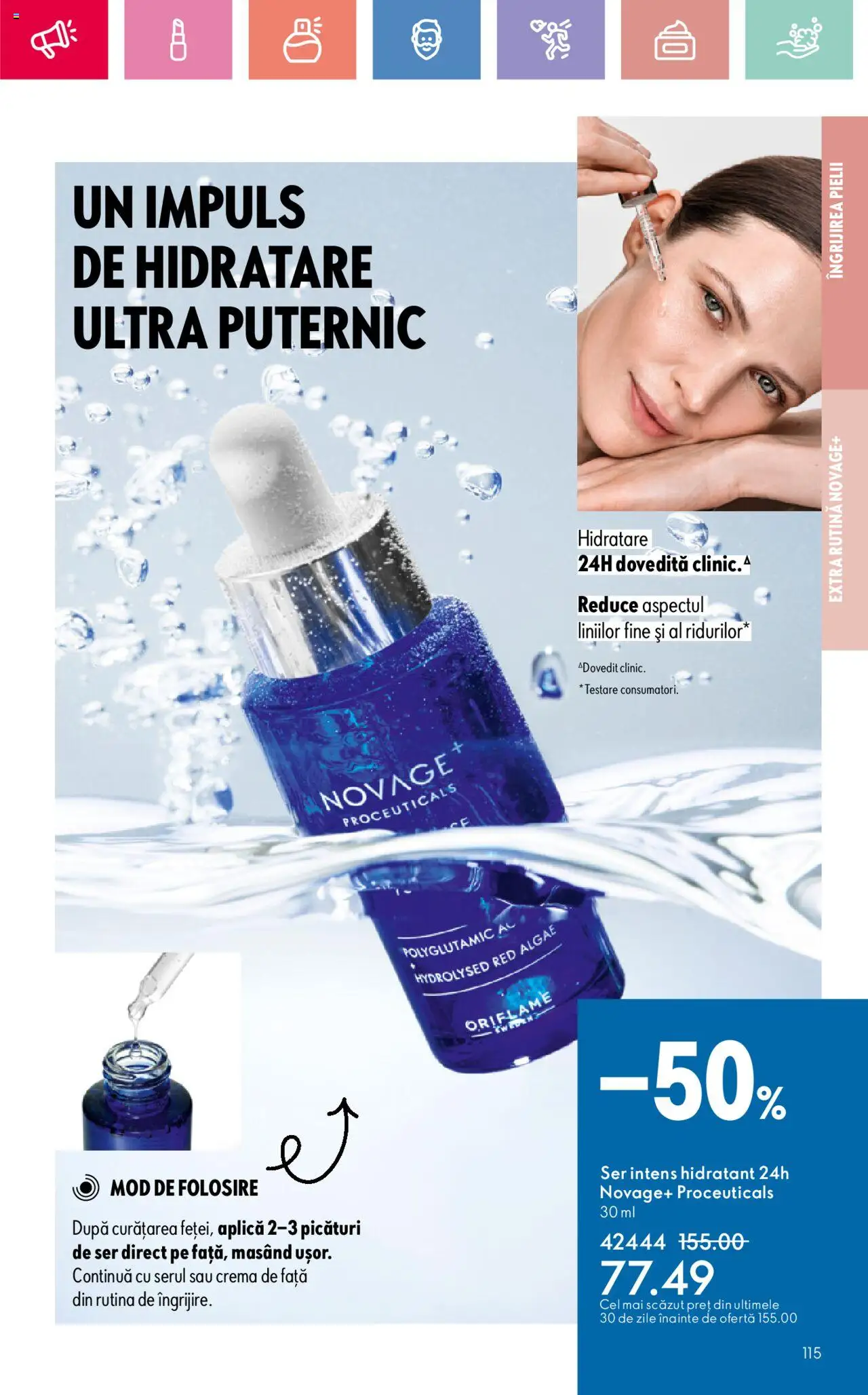 Oriflame catalog 11 2025 – valabil de la 27.07.2025 | Pagină: 115 | Produse: Cremă