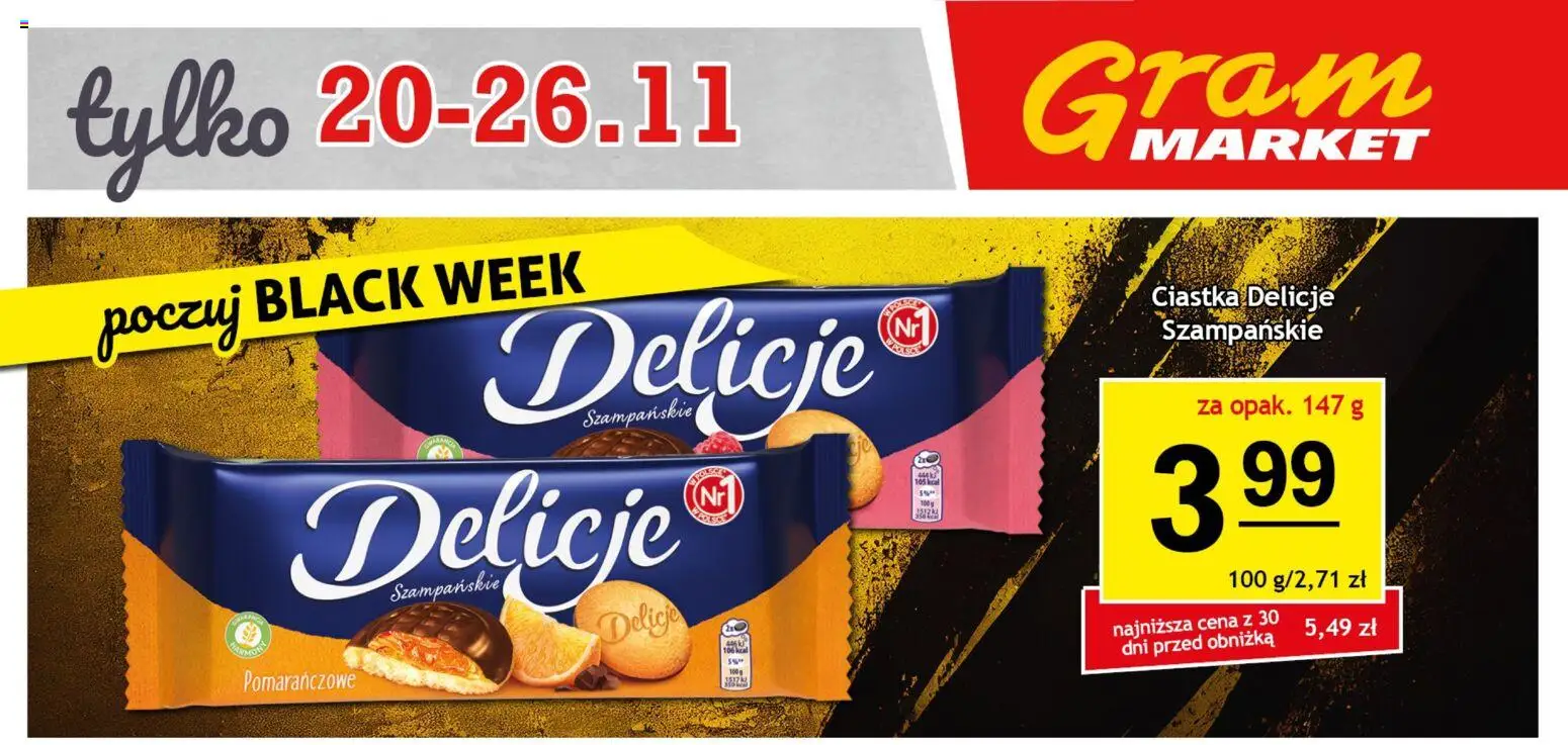 Gram Market Black Friday od 20.11.2025 | Strona: 2 | Produkty: Ciastka