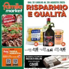 Anteprima del volantino Famila Market catalogo valido a partire dal 31.07.2025