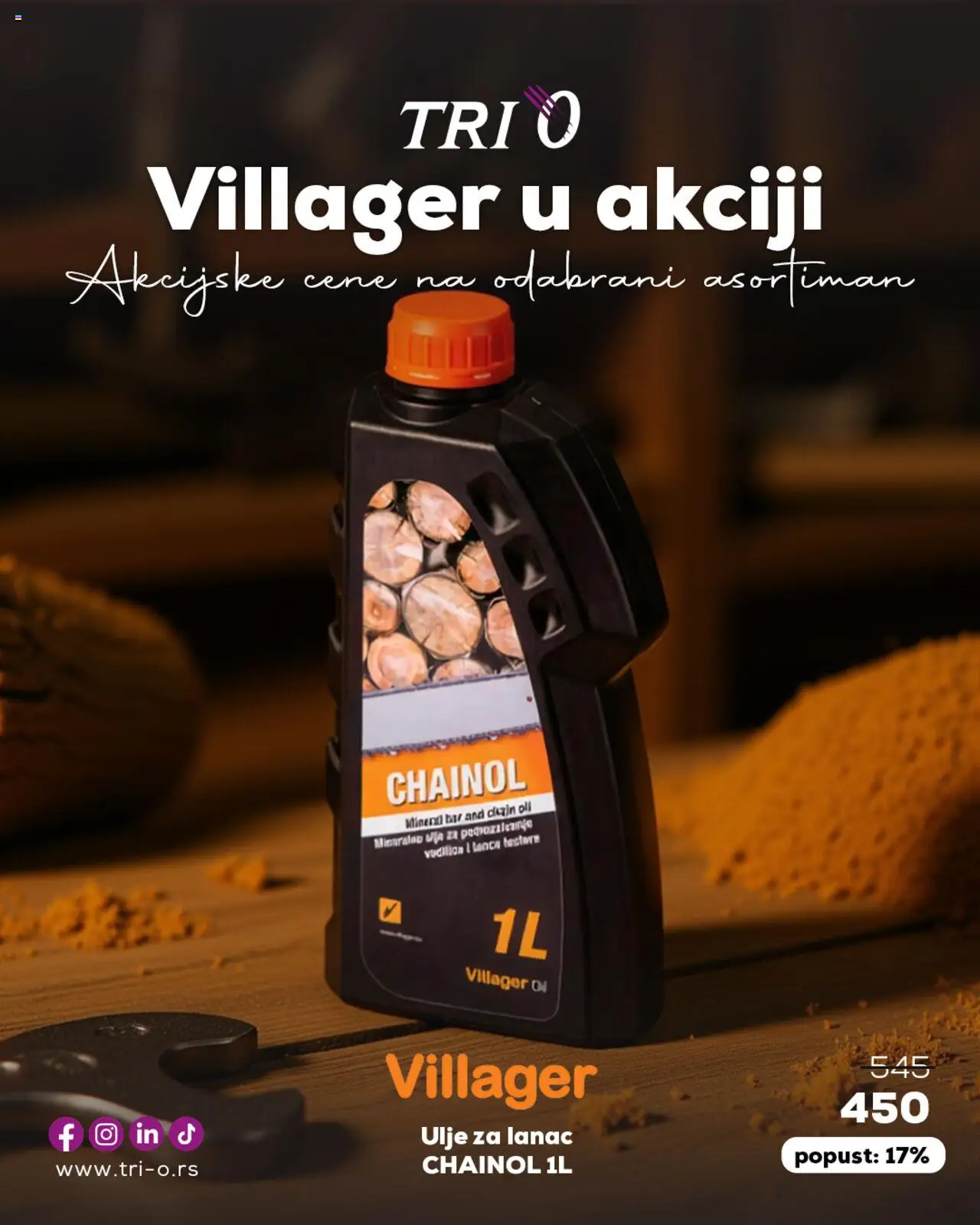 Tri O katalog - važi od 11.10.2025 | Strana: 6 | Proizvode: Ulje