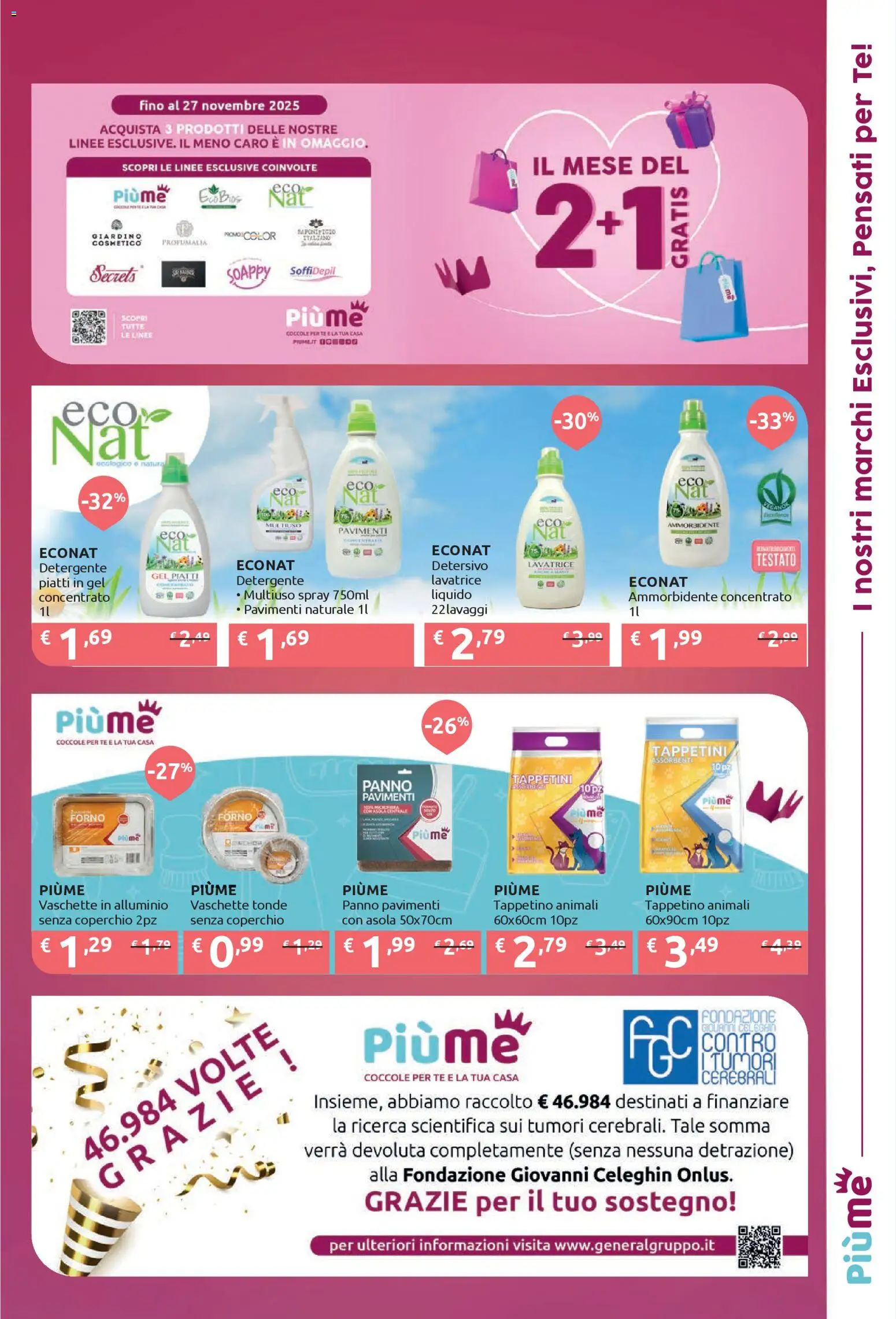 Volantino IperSoap del 17.11.2025 | Pagina: 7 | Prodotti: Ammorbidente, Forno, Alluminio, Vaschette